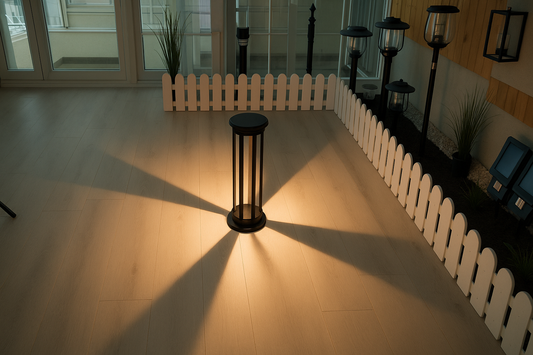 Borne décoratrice noir REF0030