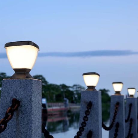 Borne de pilier ombia solar