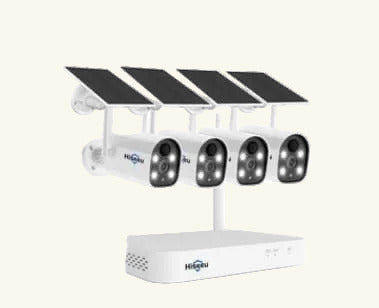 4CH 4MP solar wifi camera system sans écran