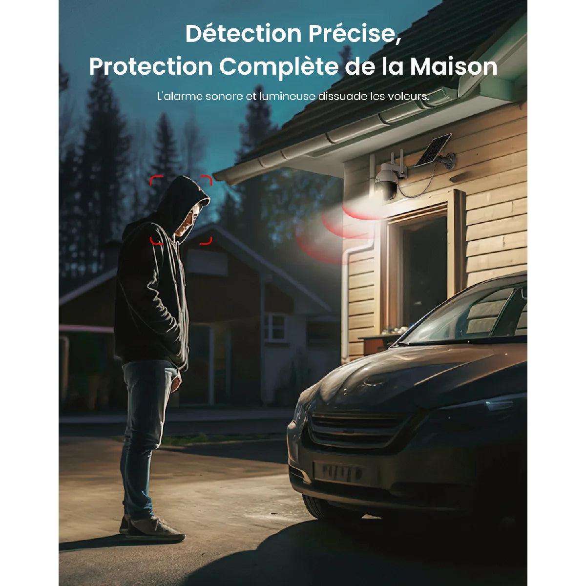 Camera de sécurité Extérieur AOSU Solarcam D1 lite