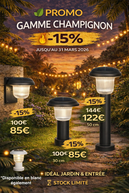 -15% sur toute la gamme Champignon
