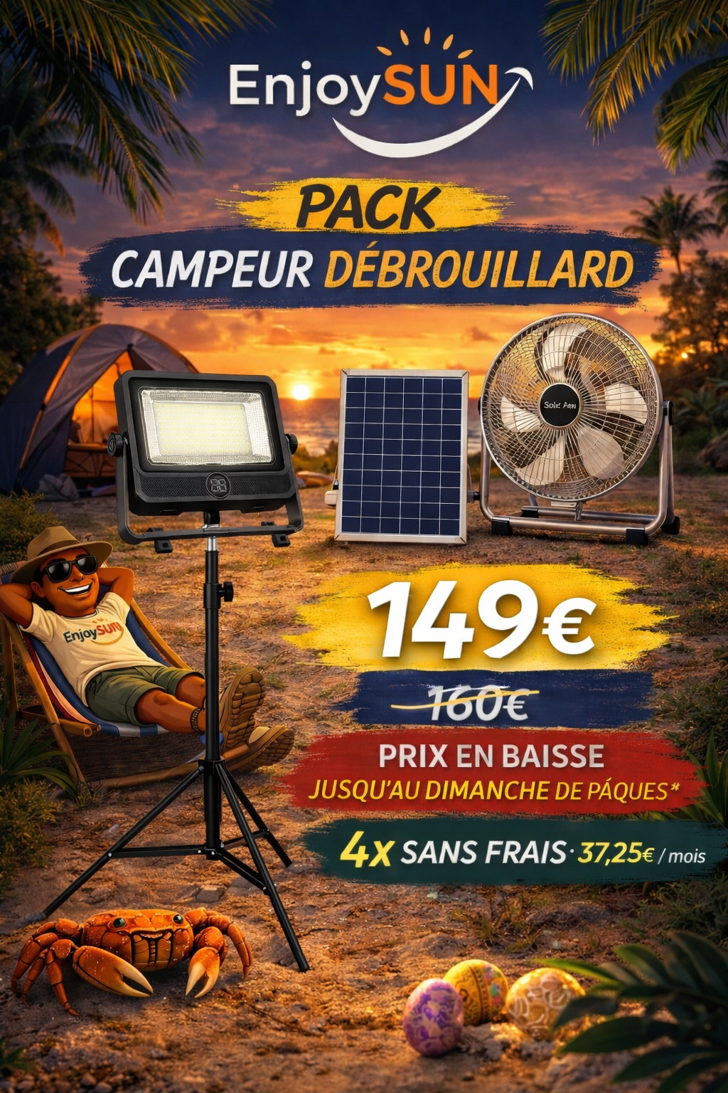 Pack Campeur Débrouillard