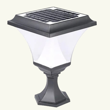 Borne de pilier Majestistik solar noir