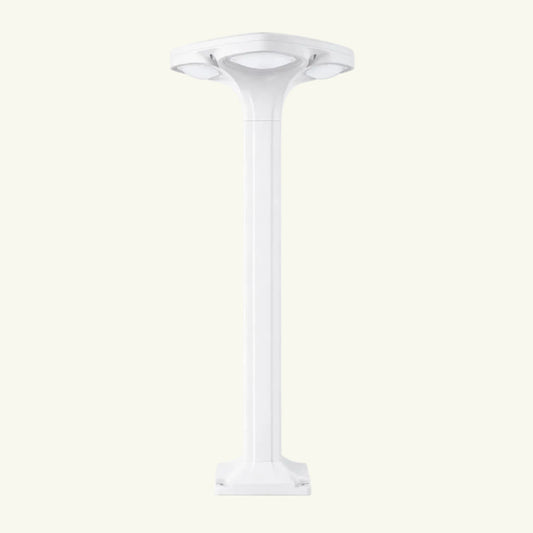 Borne solaire LED Tréflia Lumina – 500 lm – 60 cm- IP65 blanc