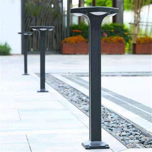 Borne solaire LED Tréflia Lumina – 500 lm – 60 cm- IP65 blanc