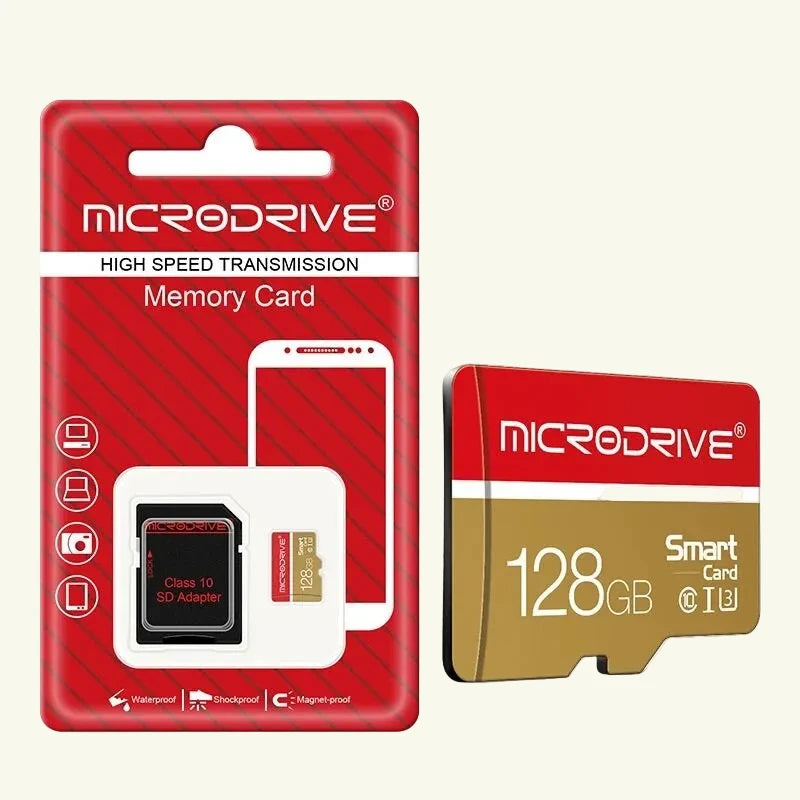 micro carte memoire et adaptateur SD 128GO